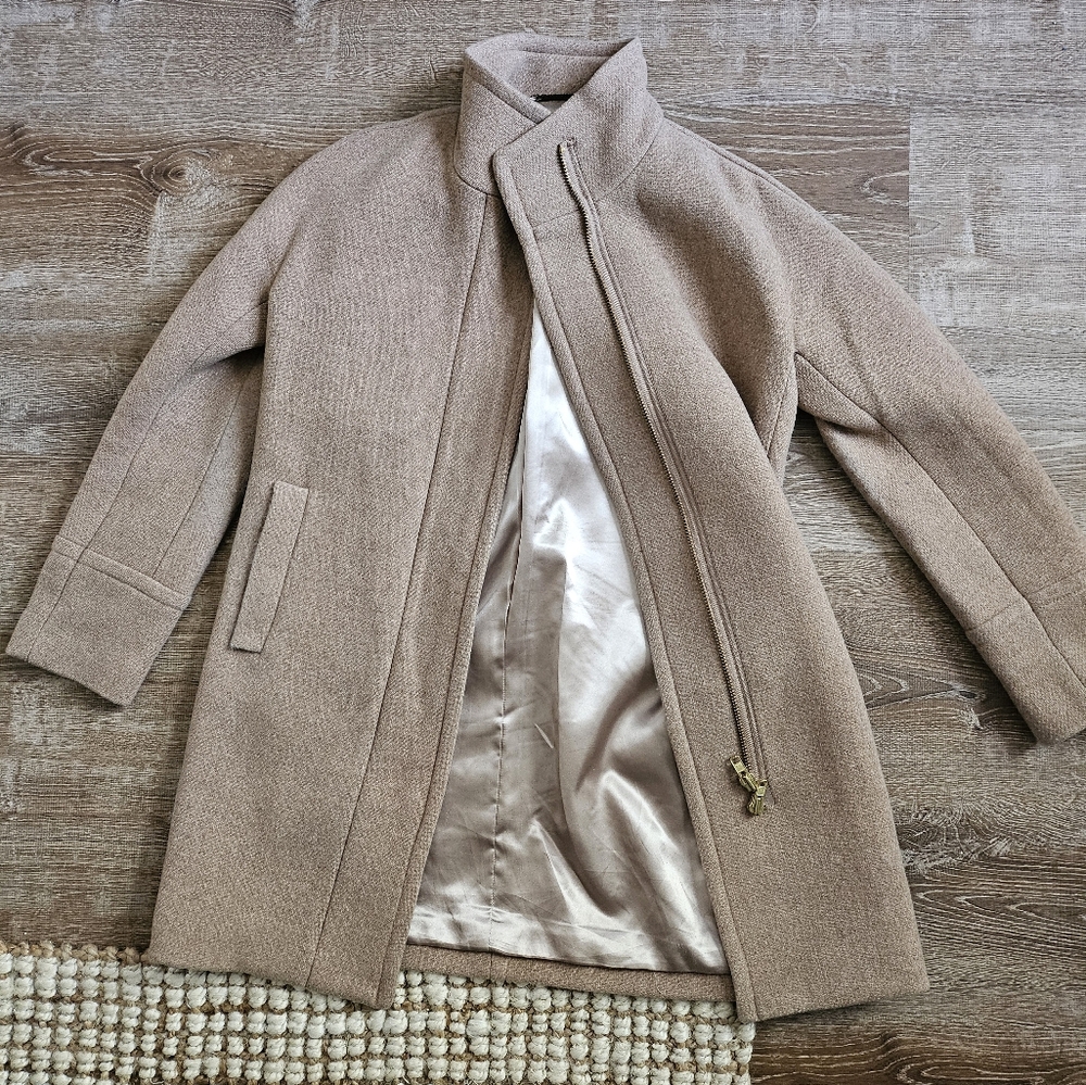 JCrew wool coat, size 4